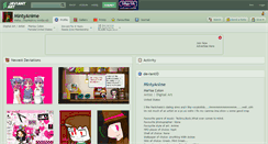 Desktop Screenshot of mintyanime.deviantart.com