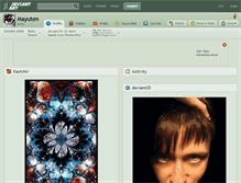 Tablet Screenshot of mayuten.deviantart.com