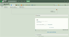Desktop Screenshot of darchen99.deviantart.com