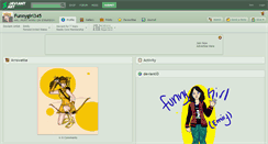 Desktop Screenshot of funnygirl345.deviantart.com