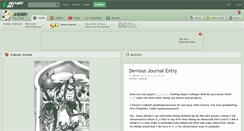 Desktop Screenshot of jherry.deviantart.com