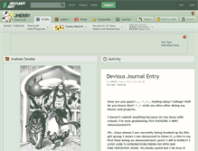 Tablet Screenshot of jherry.deviantart.com