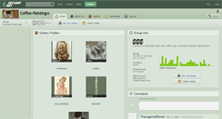 Desktop Screenshot of coffee-painting.deviantart.com