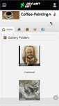 Mobile Screenshot of coffee-painting.deviantart.com