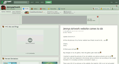 Desktop Screenshot of jennysartwork.deviantart.com
