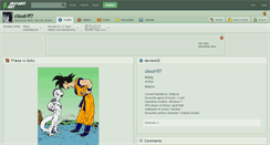 Desktop Screenshot of cloud-ff7.deviantart.com