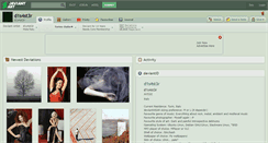 Desktop Screenshot of d1s4st3r.deviantart.com
