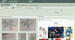 Desktop Screenshot of masaoking.deviantart.com