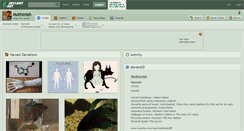 Desktop Screenshot of mothmish.deviantart.com