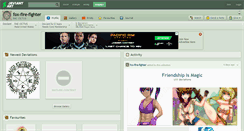 Desktop Screenshot of fox-fire-fighter.deviantart.com