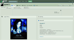 Desktop Screenshot of bleeder71.deviantart.com