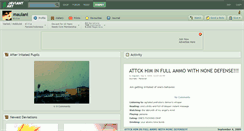 Desktop Screenshot of maulani.deviantart.com