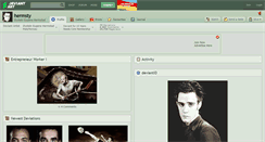 Desktop Screenshot of hermsty.deviantart.com