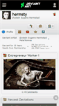 Mobile Screenshot of hermsty.deviantart.com
