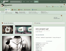 Tablet Screenshot of furvert101.deviantart.com