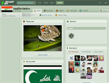 Tablet Screenshot of iraqideviants.deviantart.com