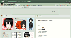 Desktop Screenshot of kikuhonda-japanrp.deviantart.com