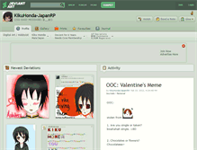 Tablet Screenshot of kikuhonda-japanrp.deviantart.com