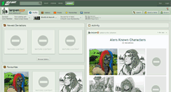 Desktop Screenshot of larqven.deviantart.com