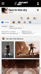 Mobile Screenshot of face-in-the-sky.deviantart.com