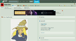 Desktop Screenshot of angry-eyes.deviantart.com