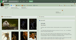 Desktop Screenshot of derhode.deviantart.com