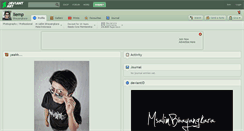 Desktop Screenshot of liemp.deviantart.com