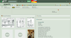 Desktop Screenshot of hemper999.deviantart.com