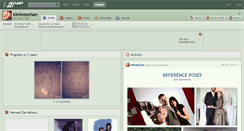 Desktop Screenshot of kimineechan.deviantart.com