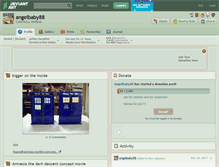 Tablet Screenshot of angelbaby88.deviantart.com