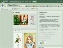 Tablet Screenshot of mangaschoolnl.deviantart.com