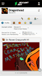 Mobile Screenshot of dragonhead.deviantart.com