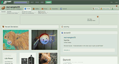 Desktop Screenshot of mcrvampire55.deviantart.com