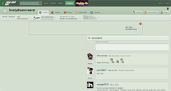 Desktop Screenshot of lovelydreamweaver.deviantart.com