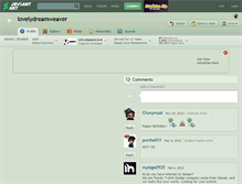 Tablet Screenshot of lovelydreamweaver.deviantart.com