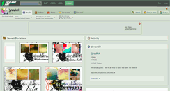 Desktop Screenshot of jyuukoi.deviantart.com