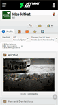 Mobile Screenshot of miss-kitkat.deviantart.com