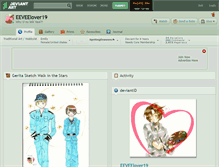 Tablet Screenshot of eeveelover19.deviantart.com