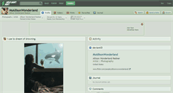 Desktop Screenshot of msallisonwonderland.deviantart.com
