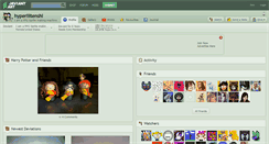 Desktop Screenshot of hyperliltenshi.deviantart.com