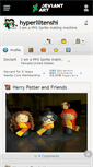 Mobile Screenshot of hyperliltenshi.deviantart.com