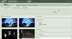 Desktop Screenshot of frey84.deviantart.com