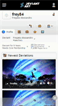Mobile Screenshot of frey84.deviantart.com