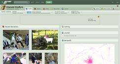 Desktop Screenshot of emerald-wyldfyre.deviantart.com