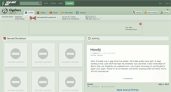 Desktop Screenshot of gigadare.deviantart.com