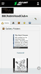Mobile Screenshot of bbcrobinhoodclub.deviantart.com