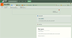 Desktop Screenshot of hao-addict.deviantart.com