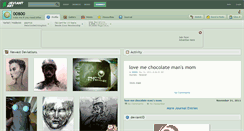 Desktop Screenshot of 00800.deviantart.com