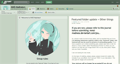 Desktop Screenshot of mmd-madness.deviantart.com