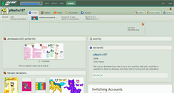 Desktop Screenshot of pikachu187.deviantart.com